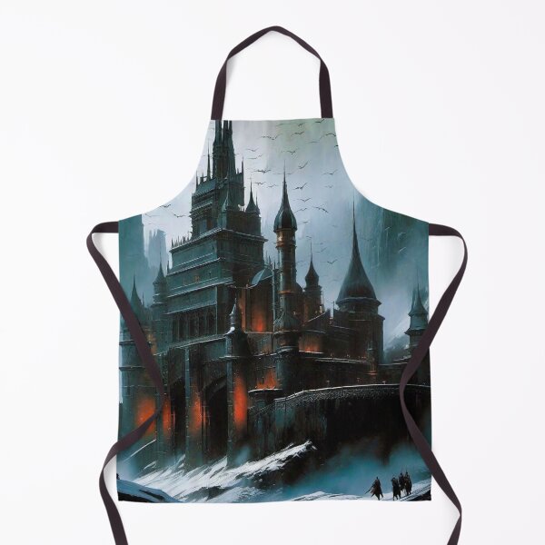 Item preview, The Vampire's Castle - Surreal Fantasy Art designed and sold by Delerat7.