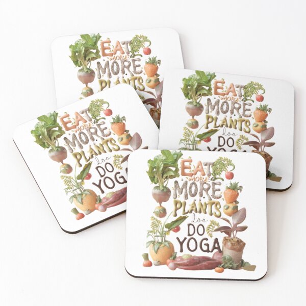 Item preview, Eat more plants do yoga designed and sold by SimonNegle.