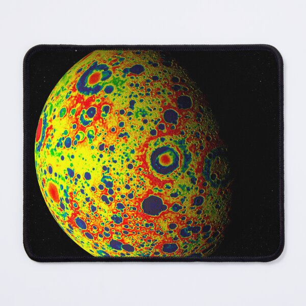Item preview, STK204153S-The GRAIL free-air gravity map of the Moon. designed and sold by StocktrekImages.