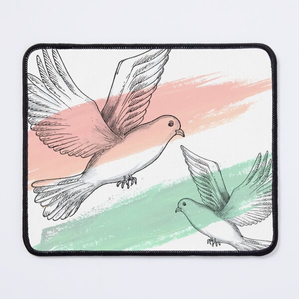 Item preview, peace doves with the Palestinian flag designed and sold by elgreko.