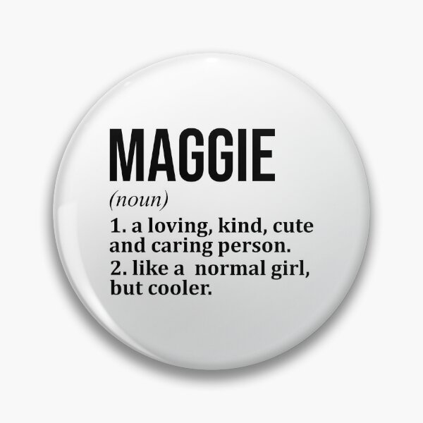 Item preview, Maggie Name Definition designed and sold by XCIV.