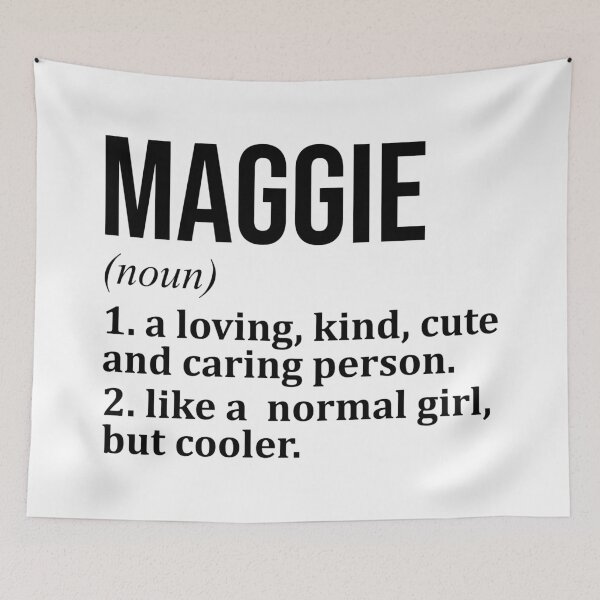 Item preview, Maggie Name Definition designed and sold by XCIV.