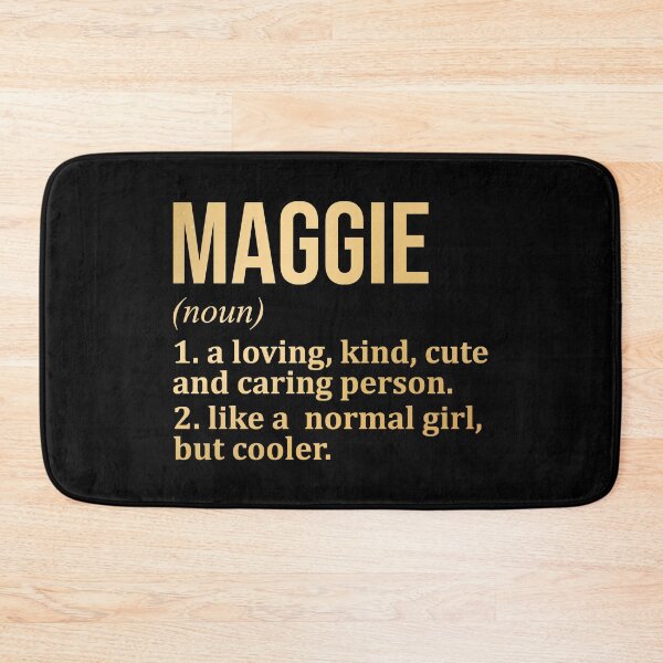 Item preview, Maggie Name Definition in Gold designed and sold by XCIV.