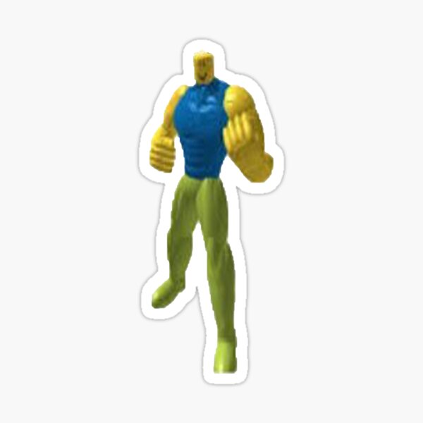 Muscular roblox character