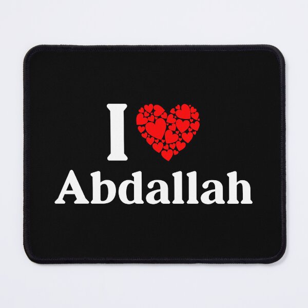 Item preview, Abdallah Heart - I Love Abdallah designed and sold by MiraclePitts.