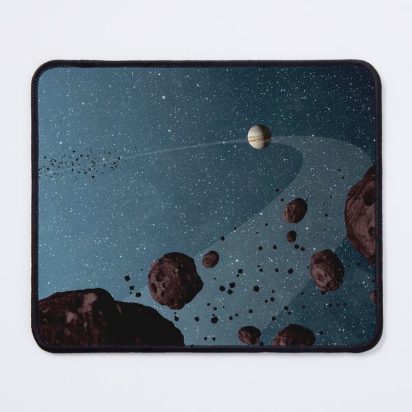 Item preview, STK204160S-Artist's concept of Jovian Trojans asteroids. designed and sold by StocktrekImages.