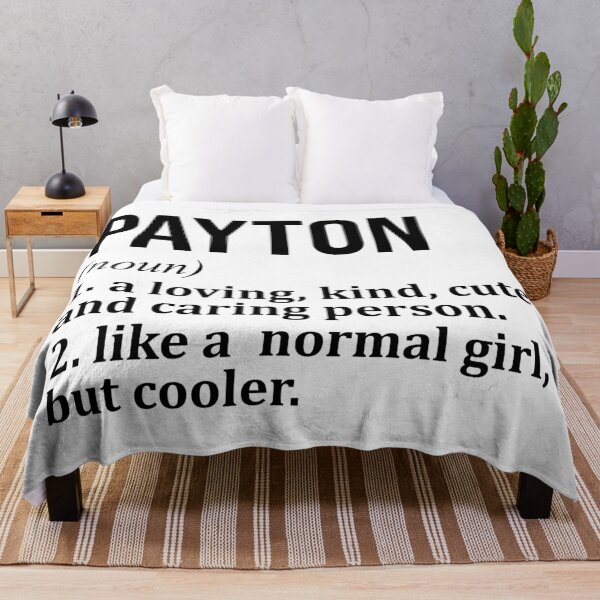 Item preview, Payton Name Definition designed and sold by XCIV.