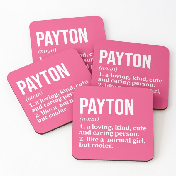 Item preview, Payton Name Definition for Women designed and sold by XCIV.