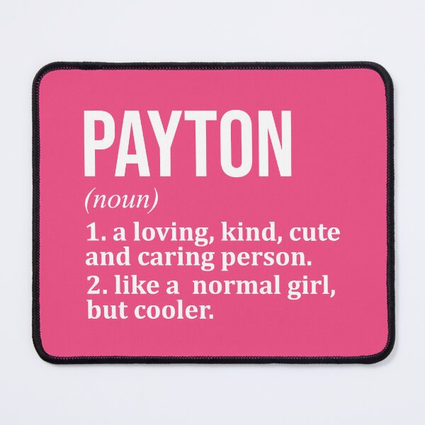 Item preview, Payton Name Definition for Women designed and sold by XCIV.