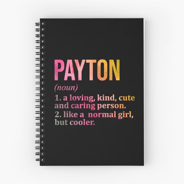 Item preview, Payton Name Definition in Watercolor designed and sold by XCIV.