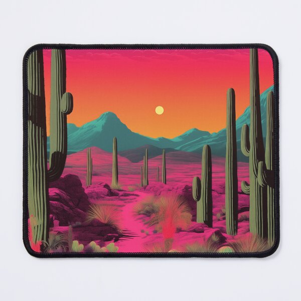 Item preview, Twilight Serenity in the Cactus Valley designed and sold by sinsation-ai.