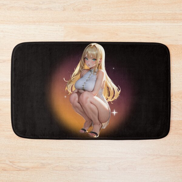 Item preview, Contemplative Blonde Anime Girl: Thoughtful Design for True Anime Lovers designed and sold by Anime-Community.