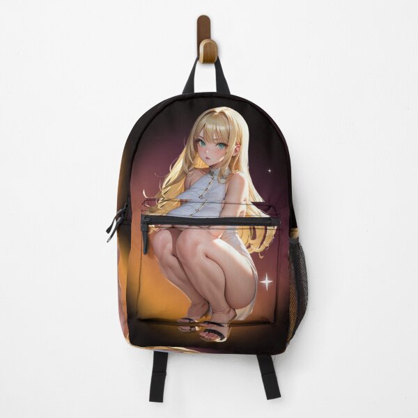 Item preview, Contemplative Blonde Anime Girl: Thoughtful Design for True Anime Lovers designed and sold by Anime-Community.