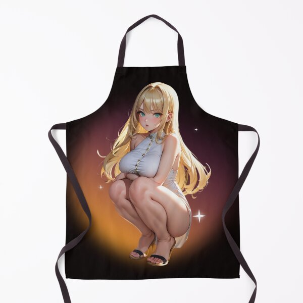 Item preview, Contemplative Blonde Anime Girl: Thoughtful Design for True Anime Lovers designed and sold by Anime-Community.