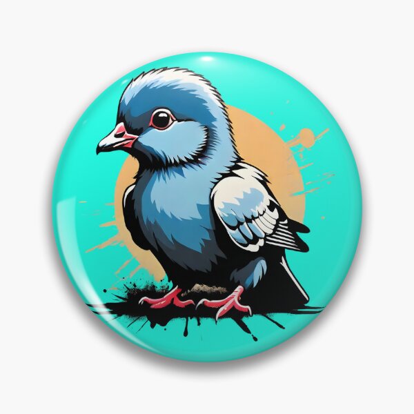 Item preview,  "Urban Aviator: Majestic Pigeon Flight" designed and sold by ArtistKunal123.