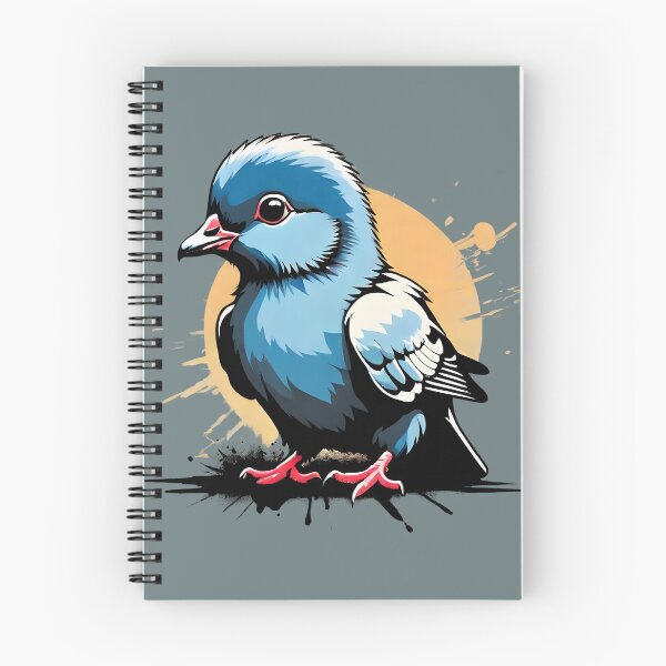Item preview,  "Urban Aviator: Majestic Pigeon Flight" designed and sold by ArtistKunal123.