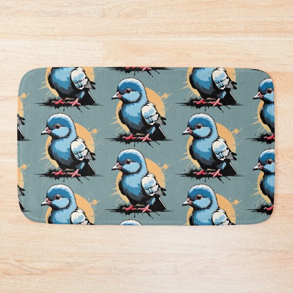 Item preview,  "Urban Aviator: Majestic Pigeon Flight" designed and sold by ArtistKunal123.