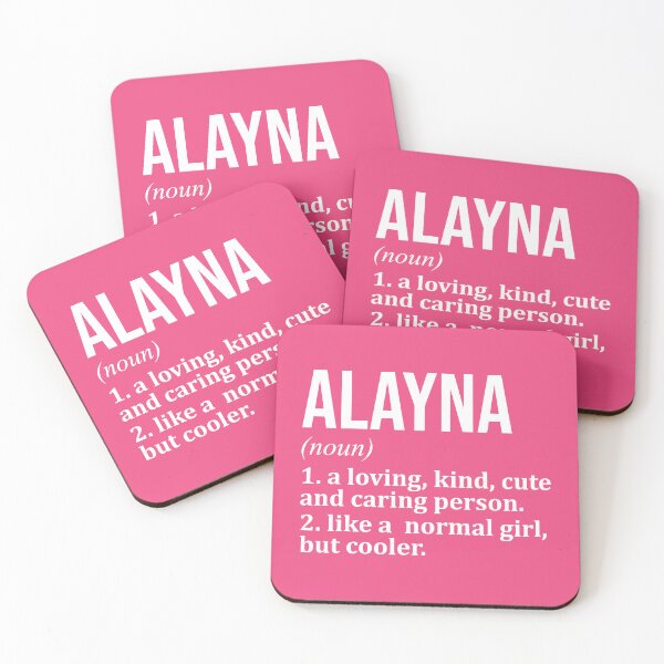 Item preview, Alayna Name Definition for Women designed and sold by XCIV.