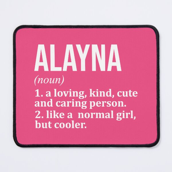 Item preview, Alayna Name Definition for Women designed and sold by XCIV.