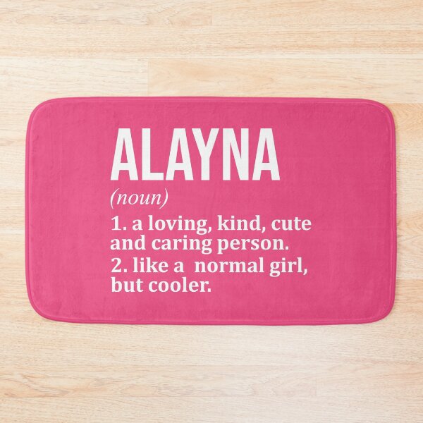 Item preview, Alayna Name Definition for Women designed and sold by XCIV.