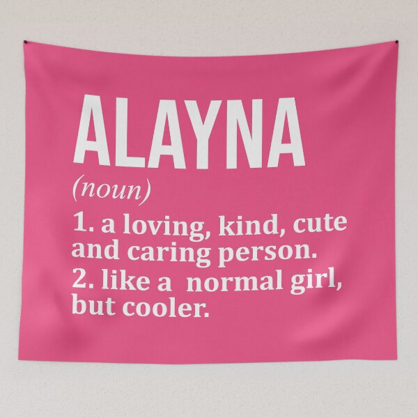 Item preview, Alayna Name Definition for Women designed and sold by XCIV.