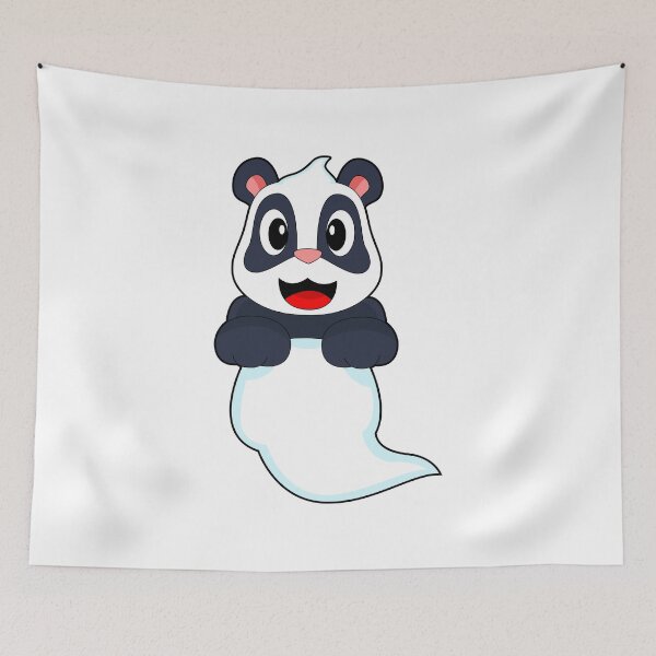 Item preview, Panda Halloween Ghost designed and sold by Snabdesign84.
