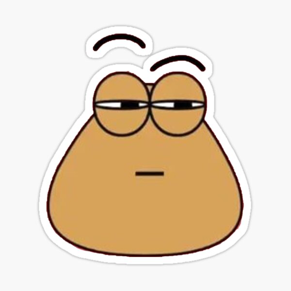 Pou Sad Sticker by Pintoranimation