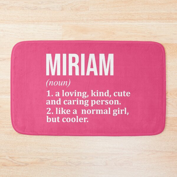 Item preview, Miriam Name Definition for Women designed and sold by XCIV.