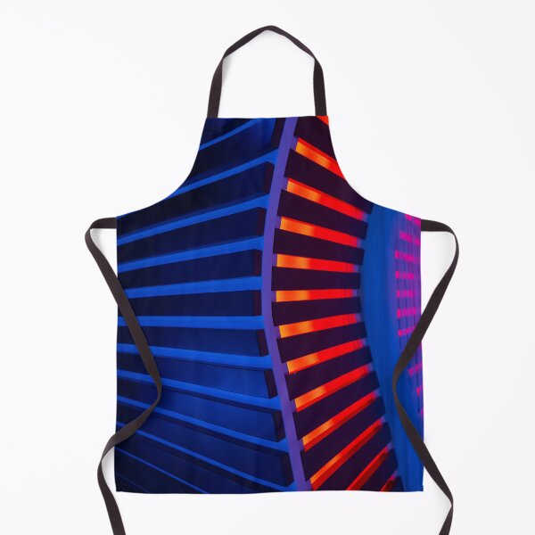 Item preview, Illuminated Red and Blue Stripes on a Modern Column designed and sold by Mats Silvan.