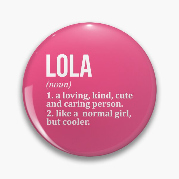 Item preview, Lola Name Definition for Women designed and sold by XCIV.