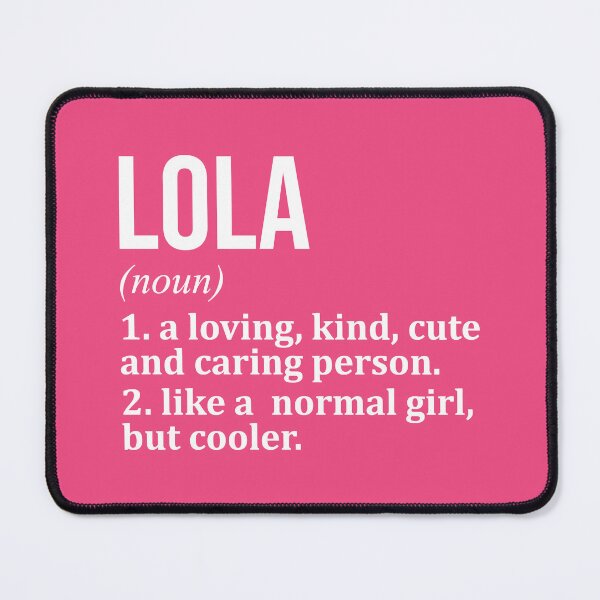 Item preview, Lola Name Definition for Women designed and sold by XCIV.
