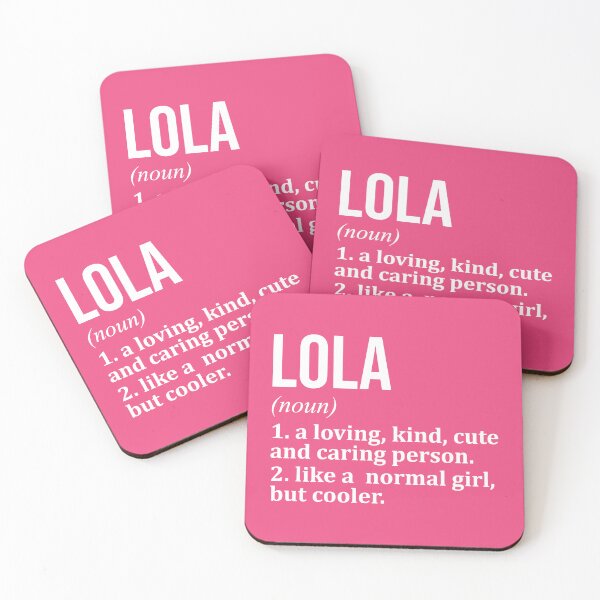 Item preview, Lola Name Definition for Women designed and sold by XCIV.