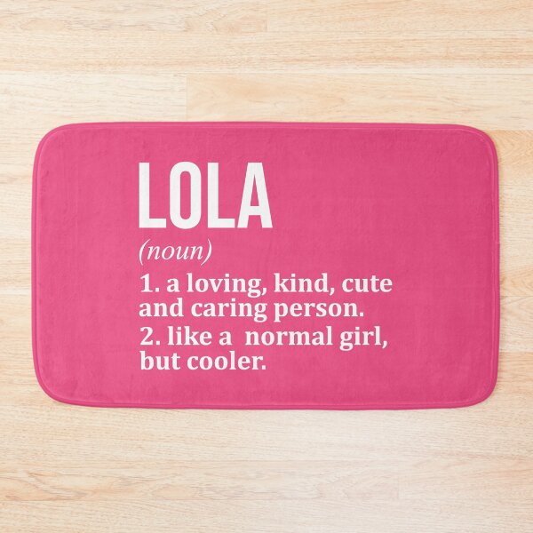 Item preview, Lola Name Definition for Women designed and sold by XCIV.