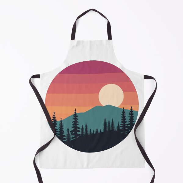 Item preview, Beautiful forest and mountains with sunset designed and sold by PawelNature.