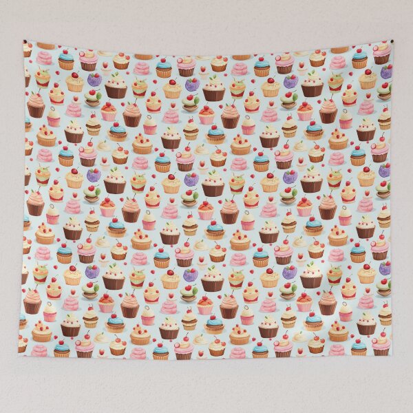 Item preview, cupcake seamless  designed and sold by mussyjane.