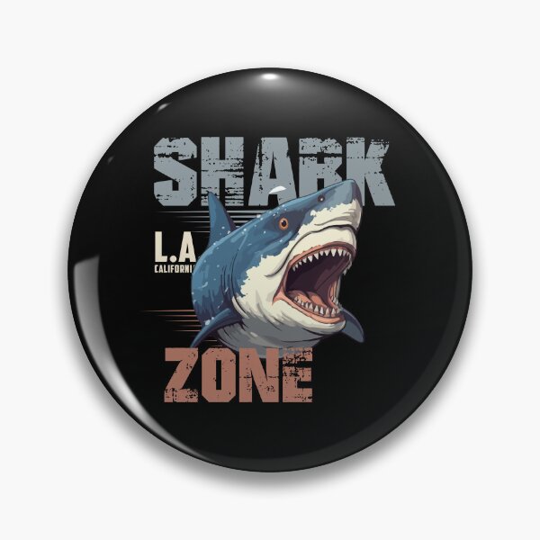 Item preview, Shark Seal Beach California Zone: Blue Shark designed and sold by EmiAndMike.