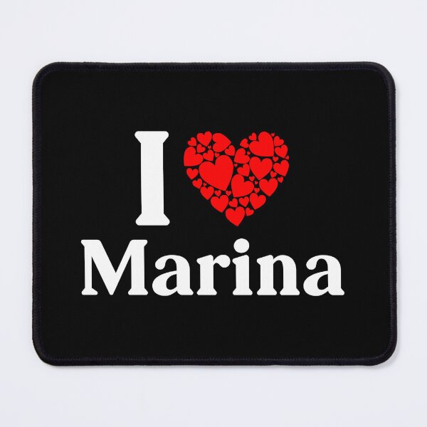 Item preview, Marina Heart - I Love Marina designed and sold by MiraclePitts.