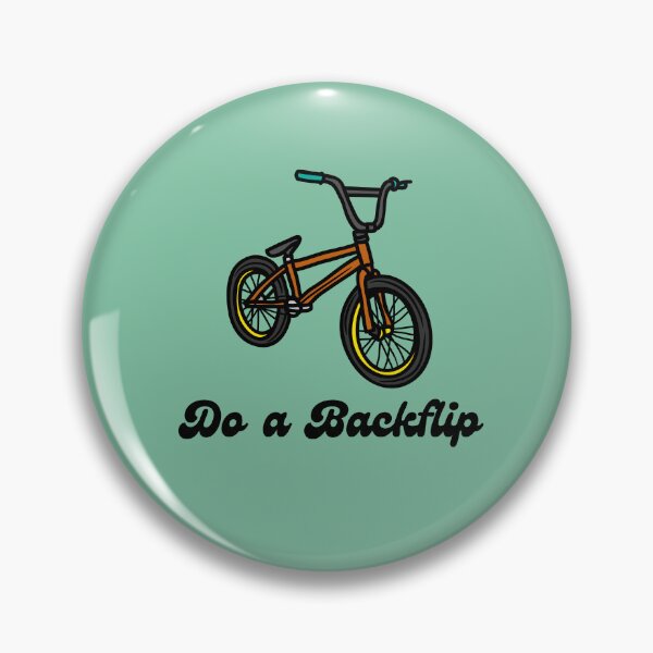 Item preview, Retro BMX rider do a backflip vintage bmx designed and sold by MamaNeeaDesigns.