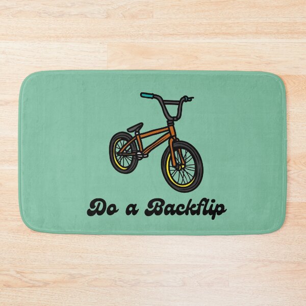 Item preview, Retro BMX rider do a backflip vintage bmx designed and sold by MamaNeeaDesigns.