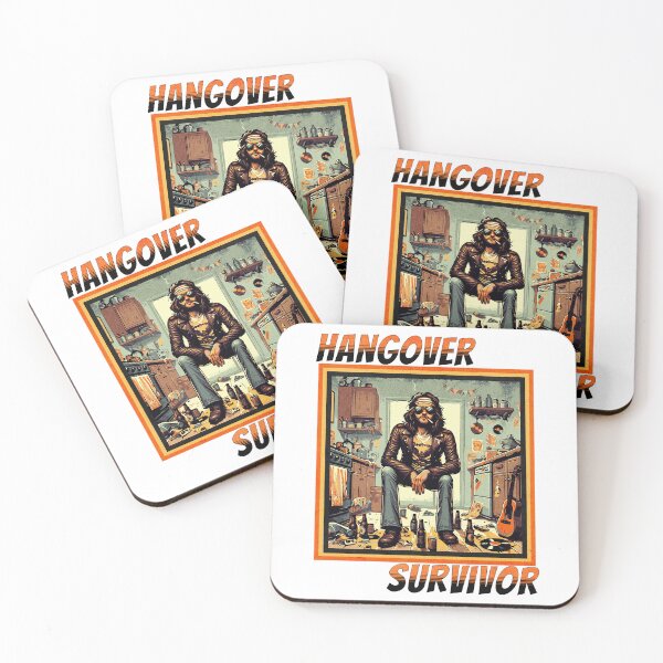 Item preview, Hangover survivor designed and sold by Retro-Rebellion.