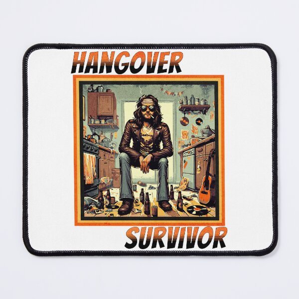 Item preview, Hangover survivor designed and sold by Retro-Rebellion.