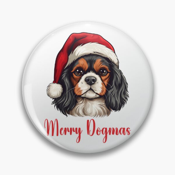 Item preview,  Cavalier Spaniel Dog Merry Dogmas designed and sold by Blok45.