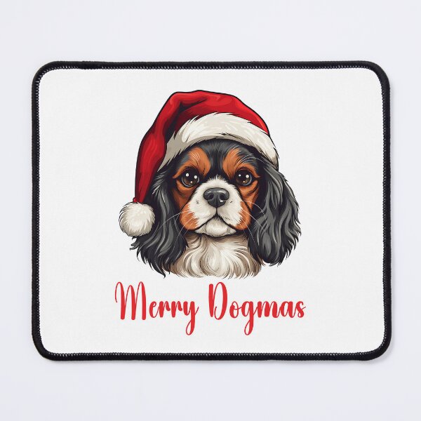 Item preview,  Cavalier Spaniel Dog Merry Dogmas designed and sold by Blok45.