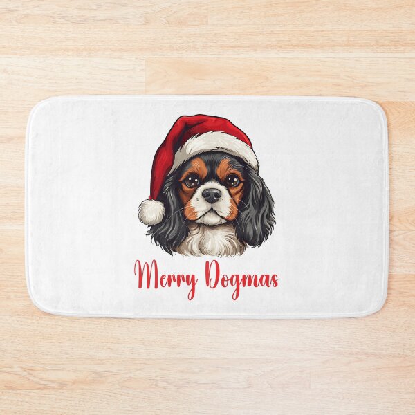 Item preview,  Cavalier Spaniel Dog Merry Dogmas designed and sold by Blok45.