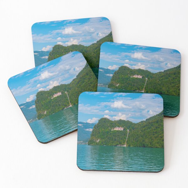 Item preview, The Historical Grandhotel Giessbach on the Mountain Side on Lake Brienz designed and sold by Mats Silvan.