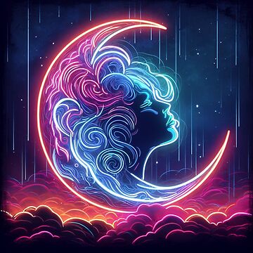 Artwork thumbnail, Neon Art: The Moonlight Dream - www.mobiltoner.com by cokemann