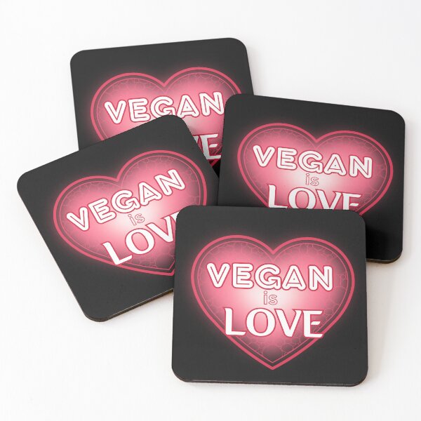 Item preview, Vegan is love designed and sold by farahmae.