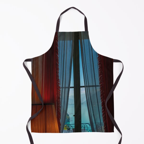 Item preview, Window View with View over Mountain and Lake Brienz designed and sold by Mats Silvan.