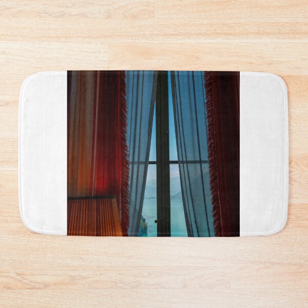 Item preview, Window View with View over Mountain and Lake Brienz designed and sold by Mats Silvan.