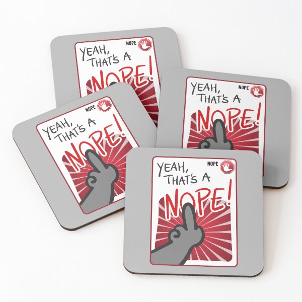 Item preview, Nope! designed and sold by RatArt Designs.